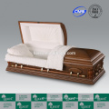 Coffrets LUXES en ligne américain populaire cercueil en bois avec poignée de cercueil